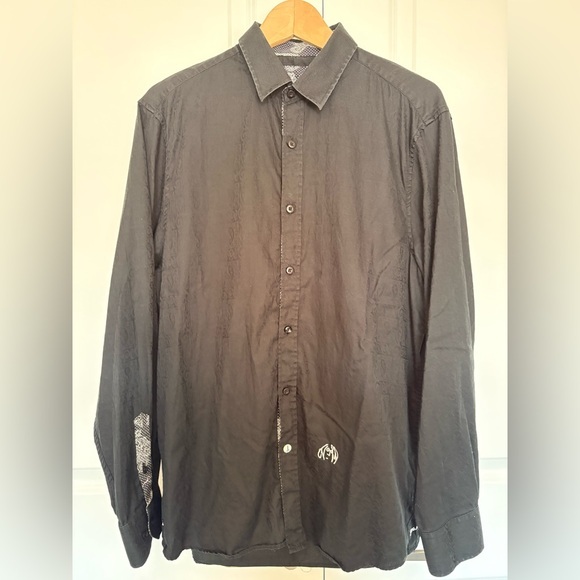 John Lennon Other - John Lennon Black Long Sleeve Dress Shirt – Size XL | Button-Down